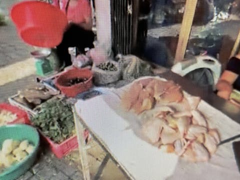 Street market in Hanoi