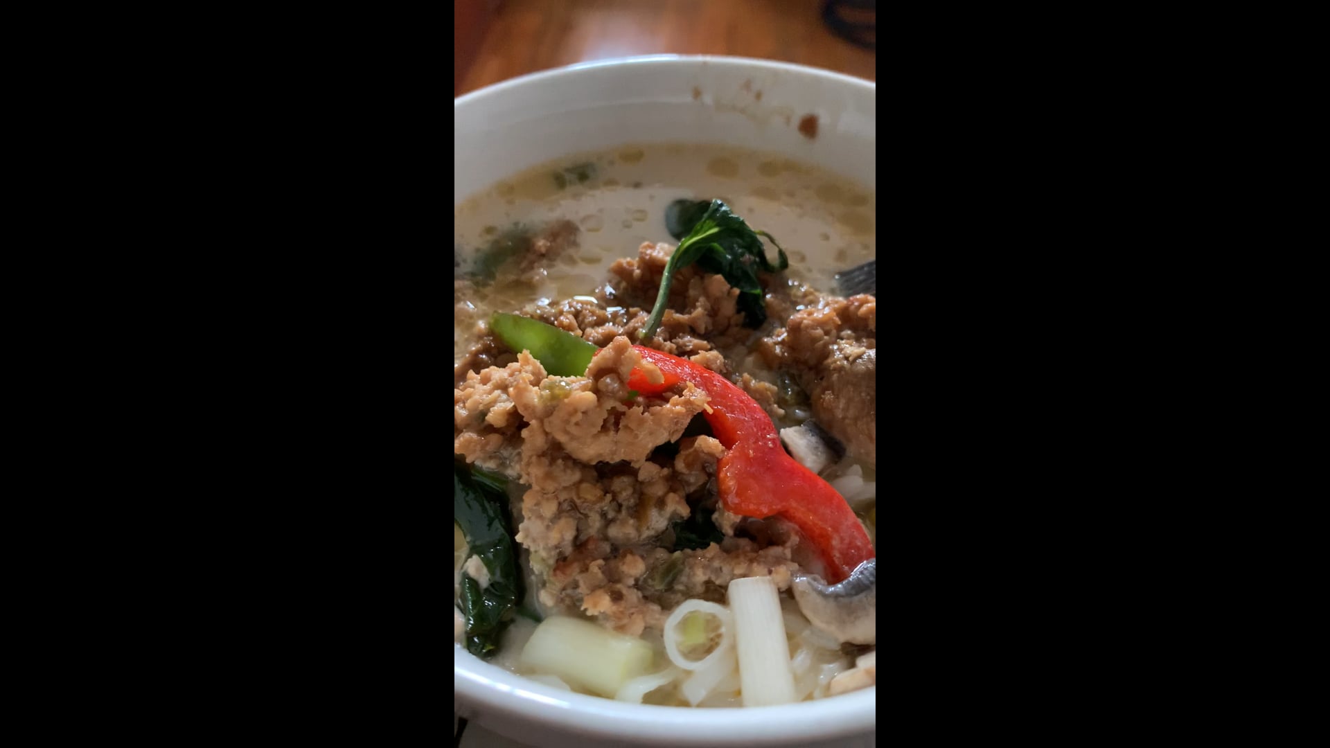 Chicken coconut soup