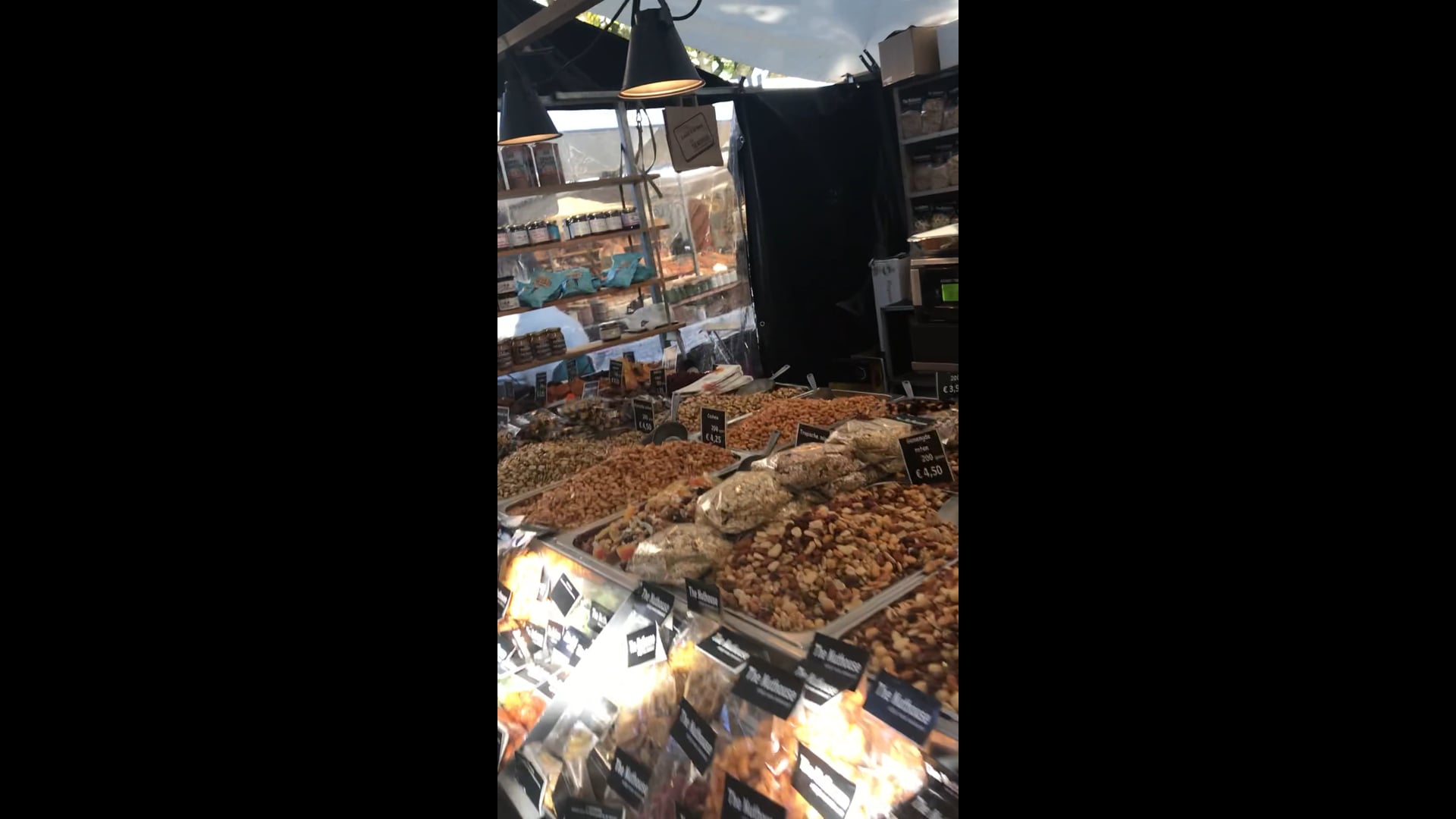 Farmers market in Amsterdam