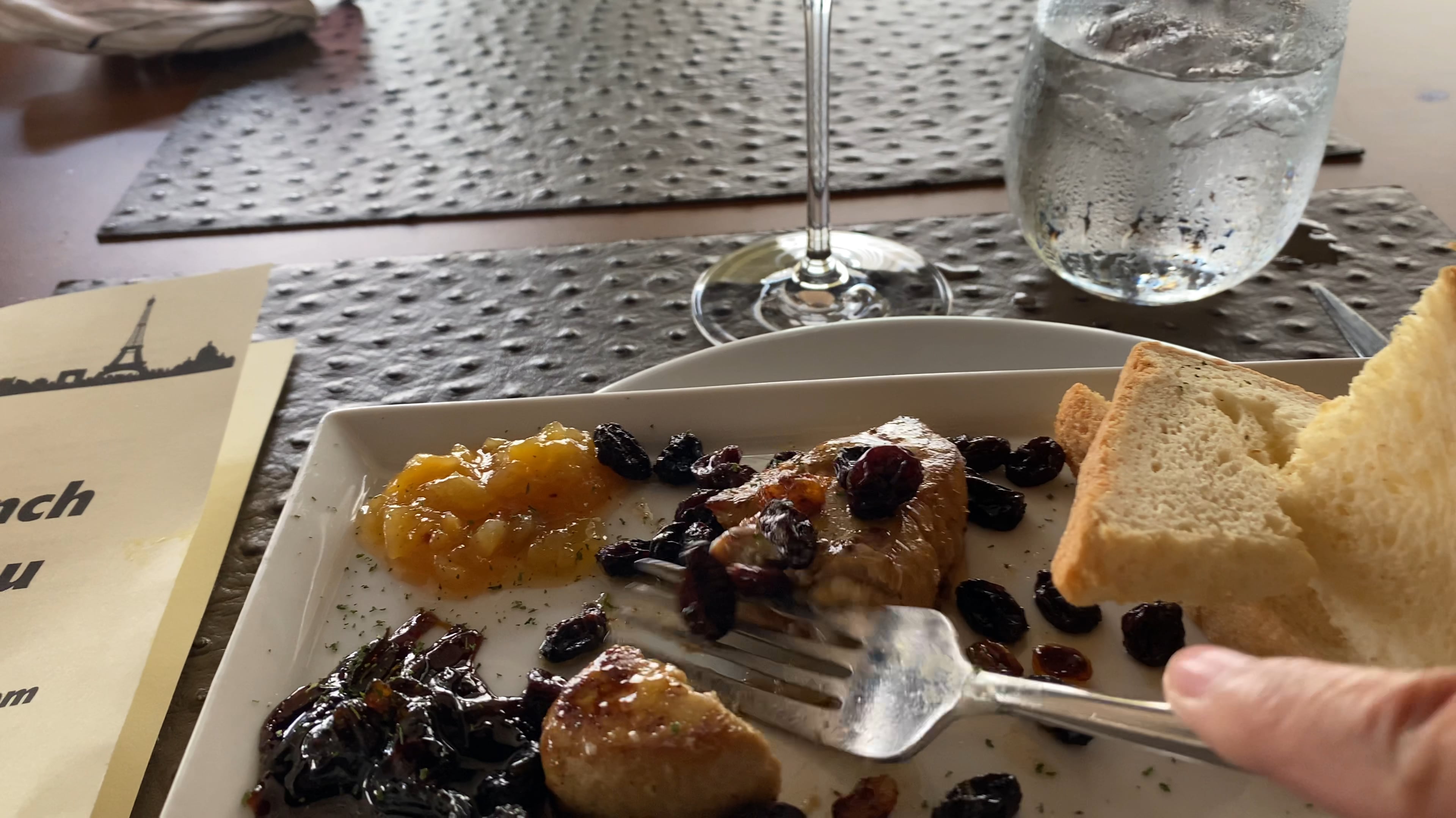 Foie gras at La braise