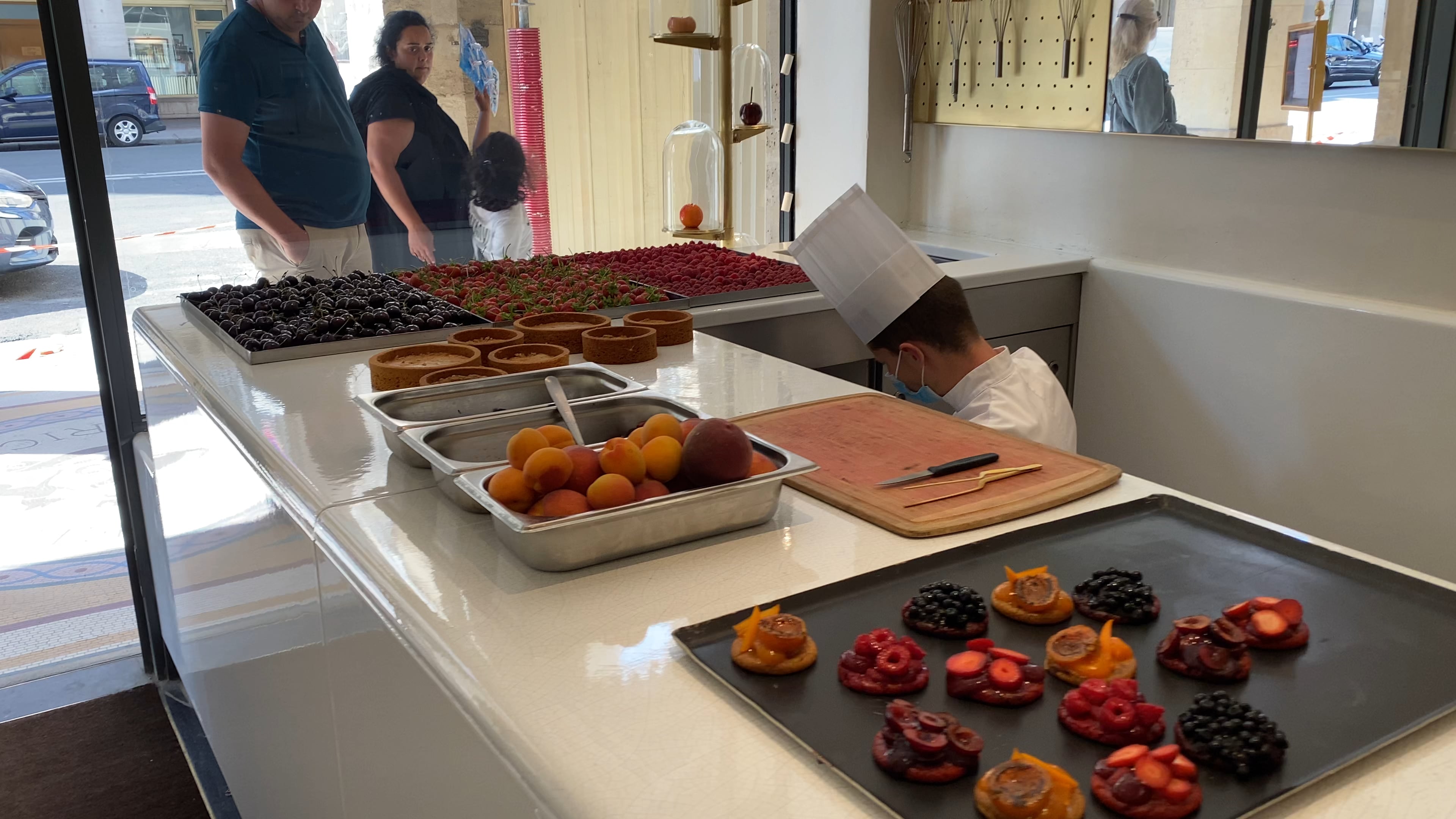 Fresh made With strawberries from the woods