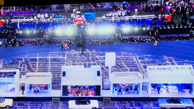 Super Bowl half time in NYC 