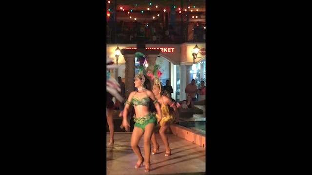 More dancing in the evening