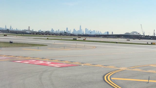 On the tarmac