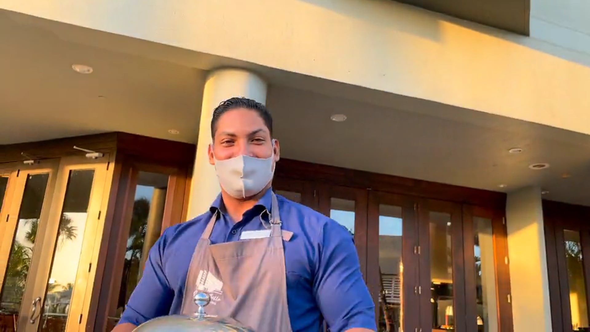 Dinner at sunset grill