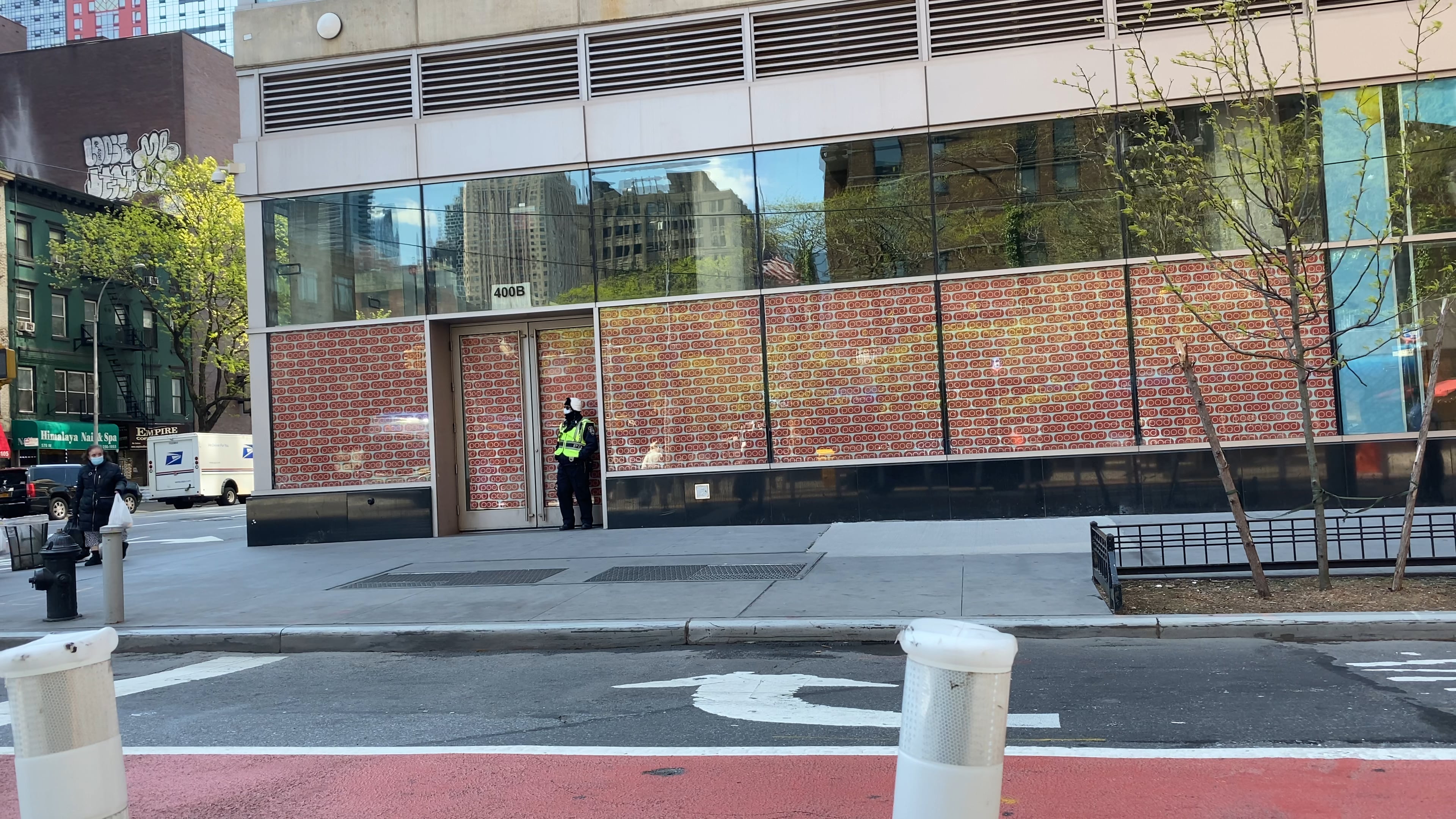 Entering the city NYC may 2020