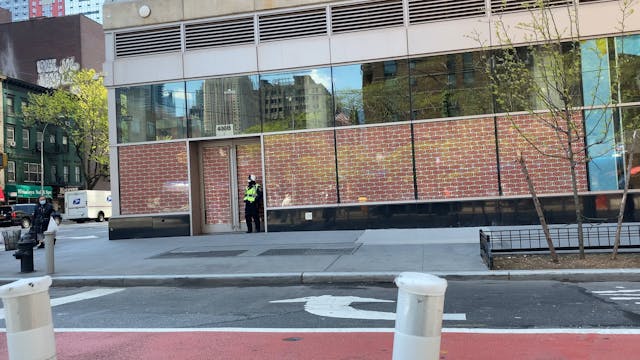 Entering the city NYC may 2020
