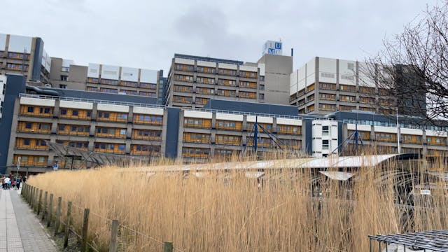 The hospital in Leiden, The Netherlands