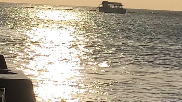 Sunset in aruba
