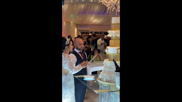 The wedding cake