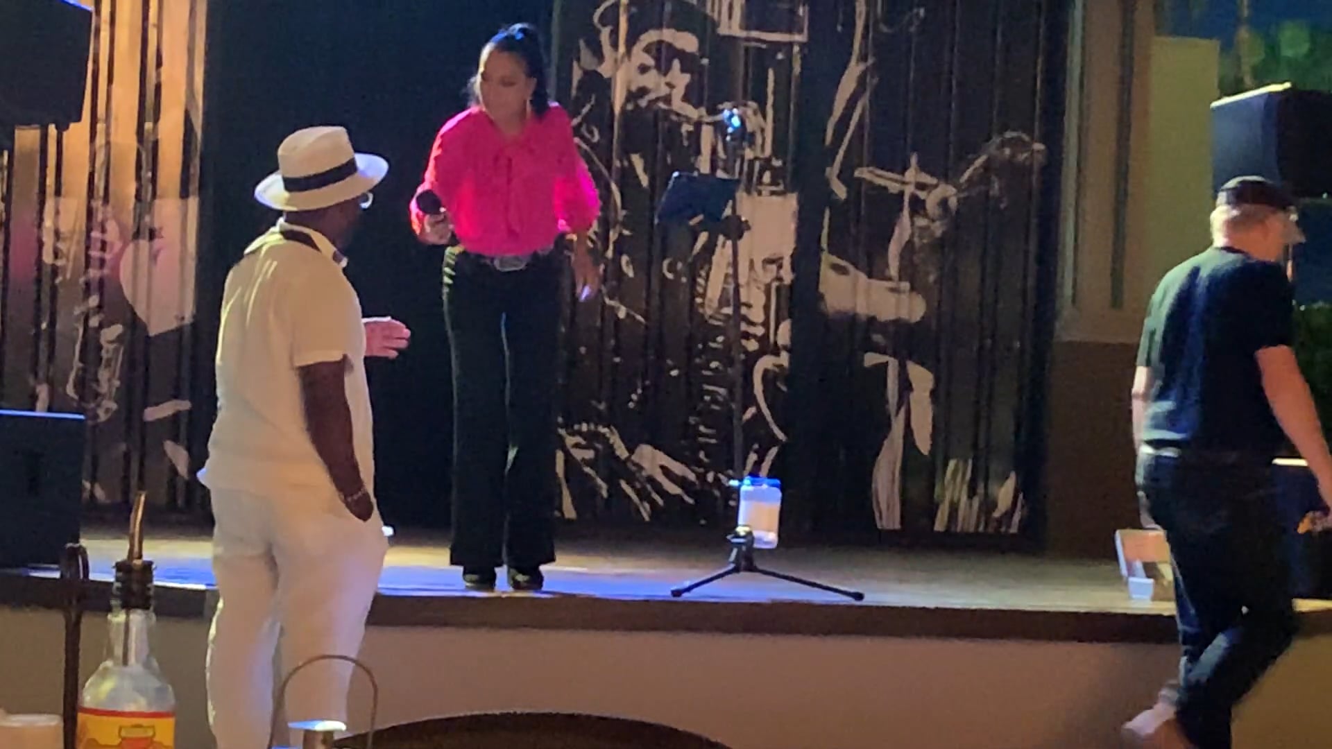 Amy with the candy man