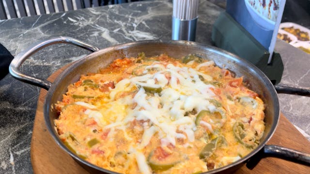 Turkish Eggs, breakfast in Istanbul