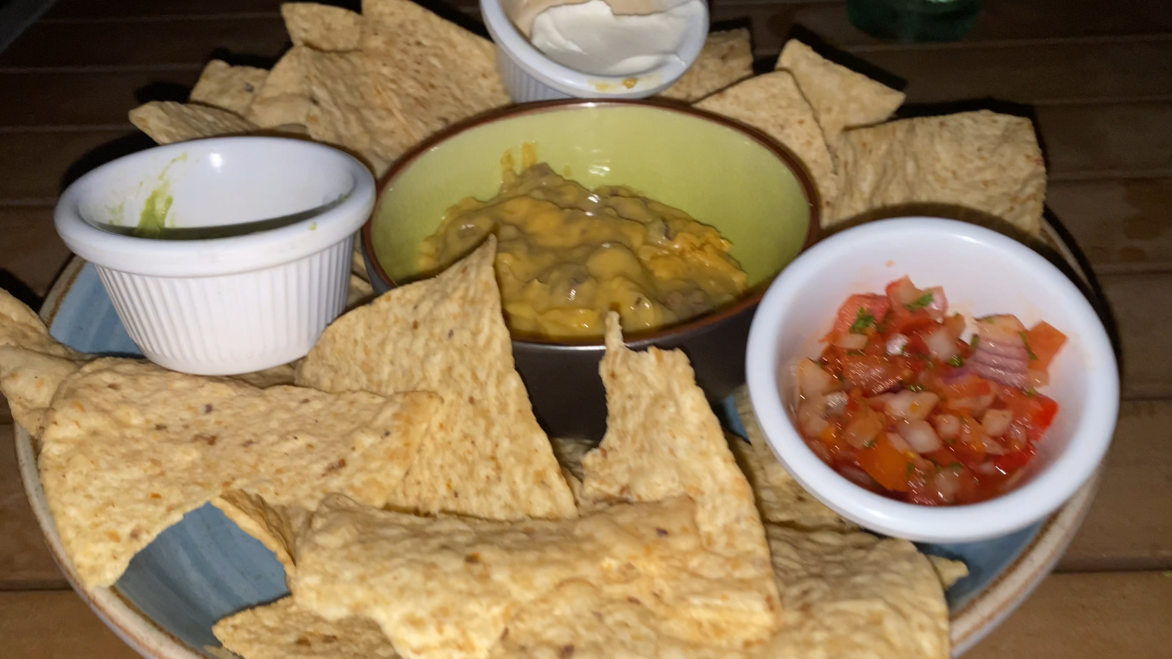 Dip shit nachos