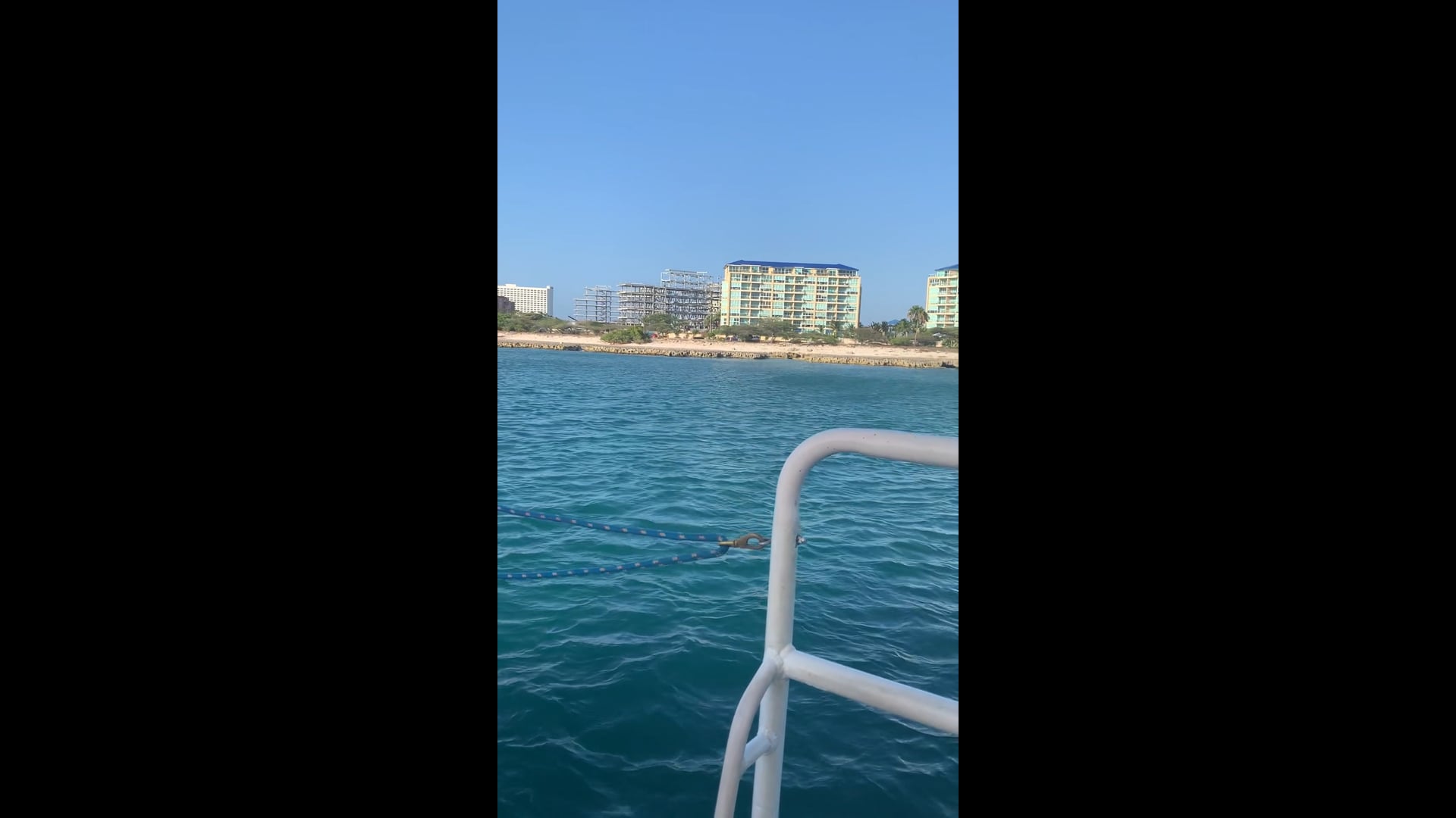 Sunset from the boat