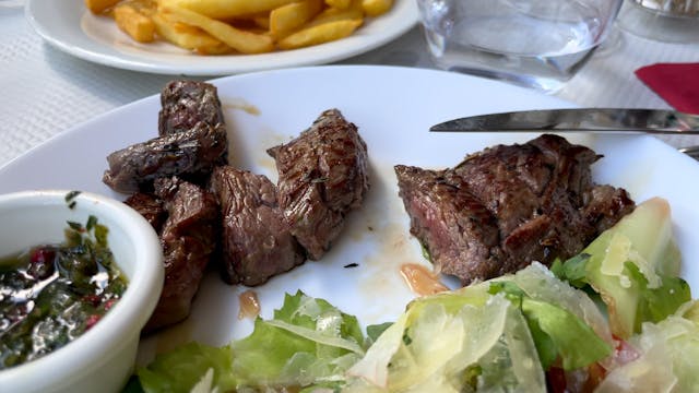 Argentinian Steak in Paris