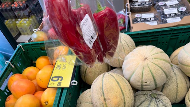 Supermarket in Dubrovnik, Croatia