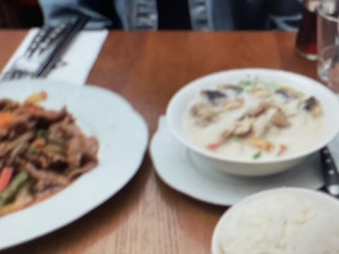 Thai lunch in Paris