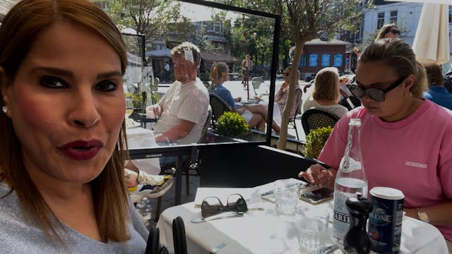 Lunch at George with Moon