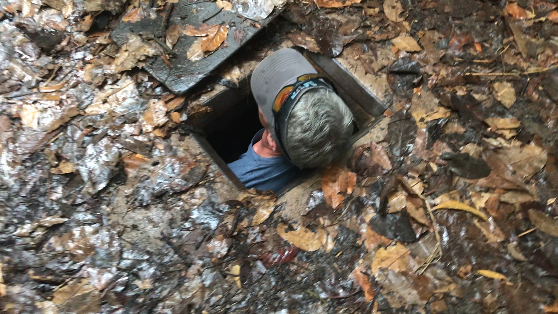 In the freaking tunnel