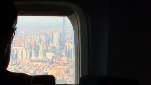 There is my city