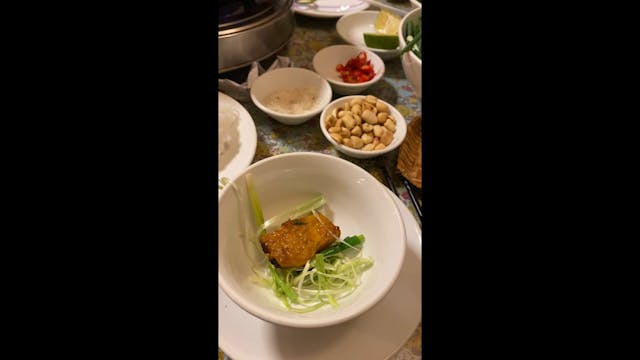 With Andre at Lao Ngu Cha ca