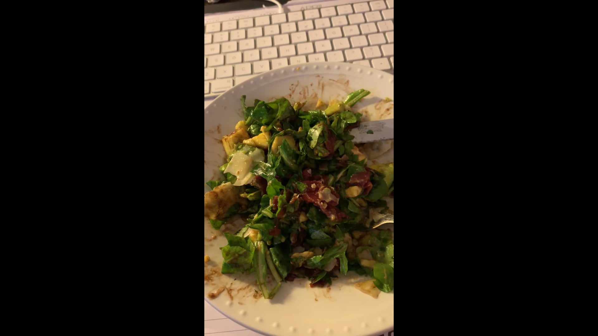 I always like to mix everything