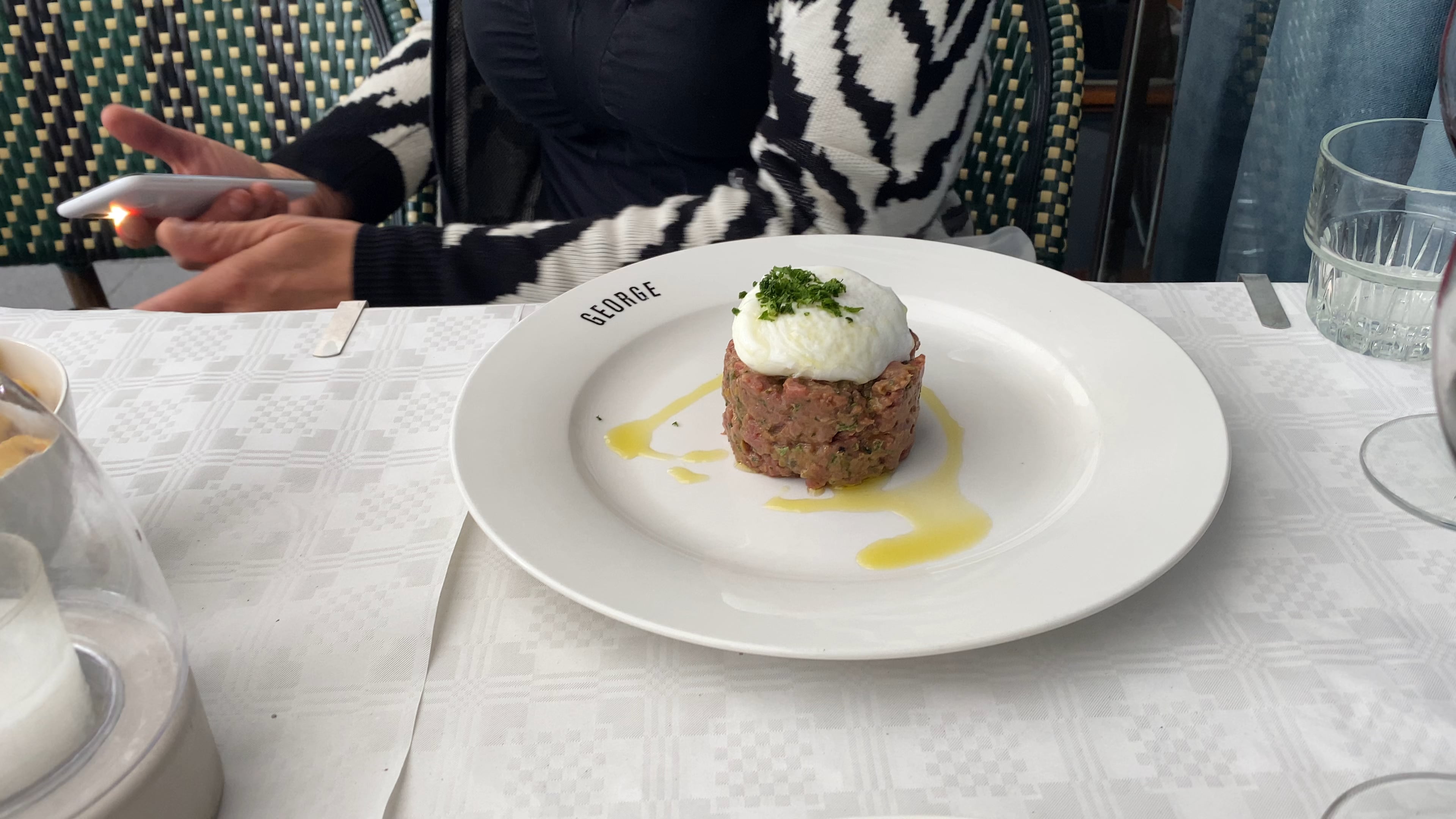 Steak tartar @ George