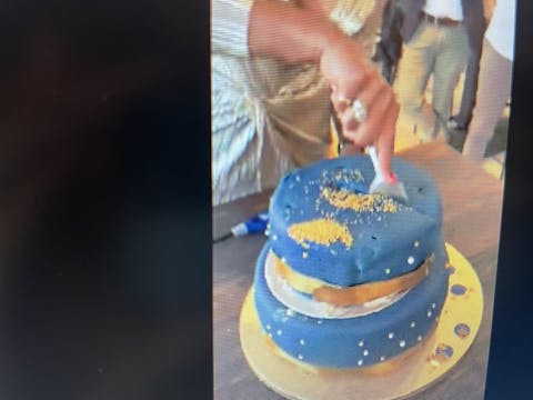 Jackie's Bday cake