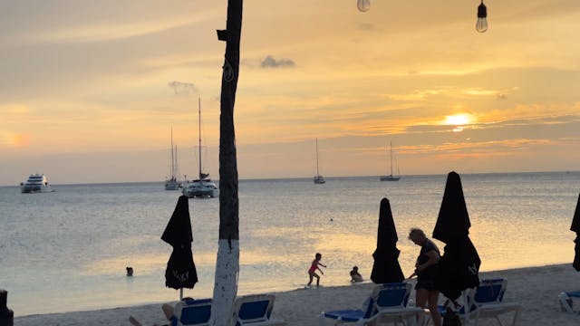 Sunset in Aruba