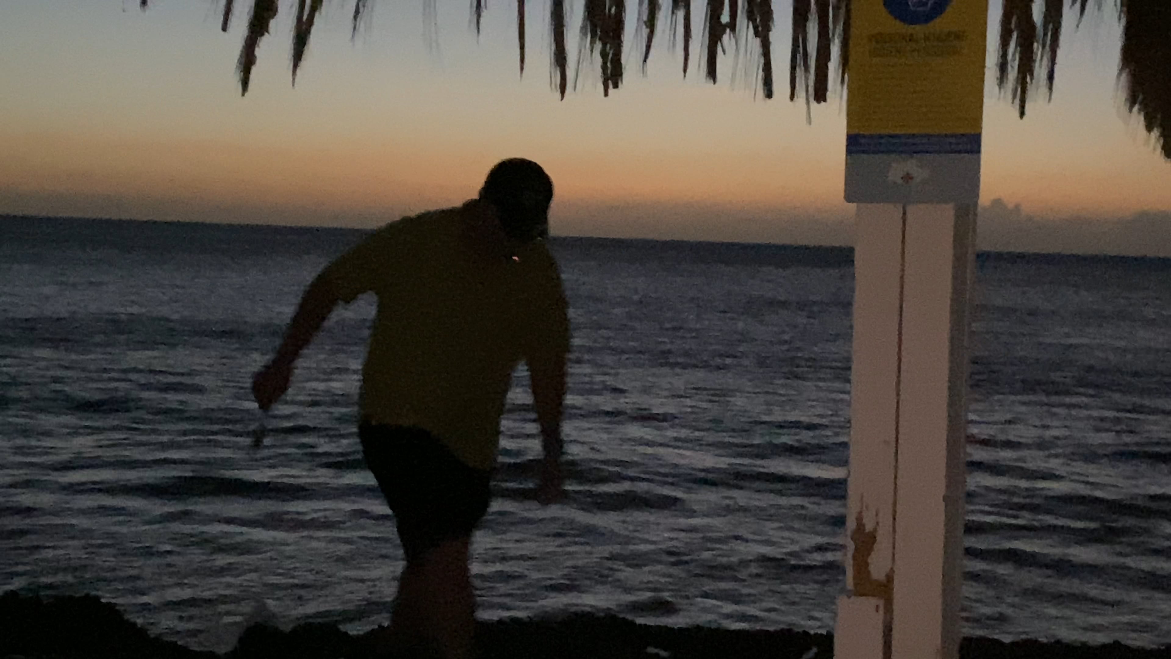 Sunset at Bocca catalina