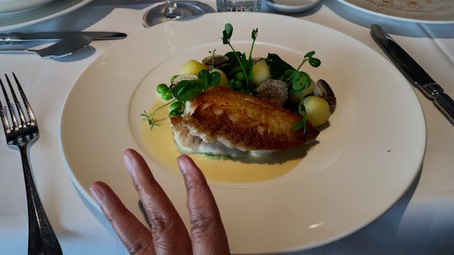 Lunch at auberge Jean and Marie