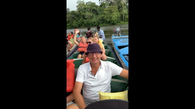 On the boat