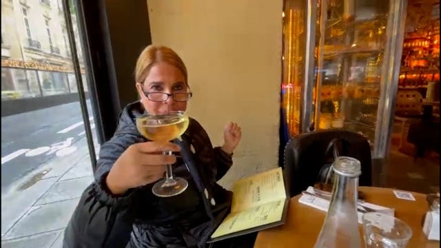 Champagne in Paris
