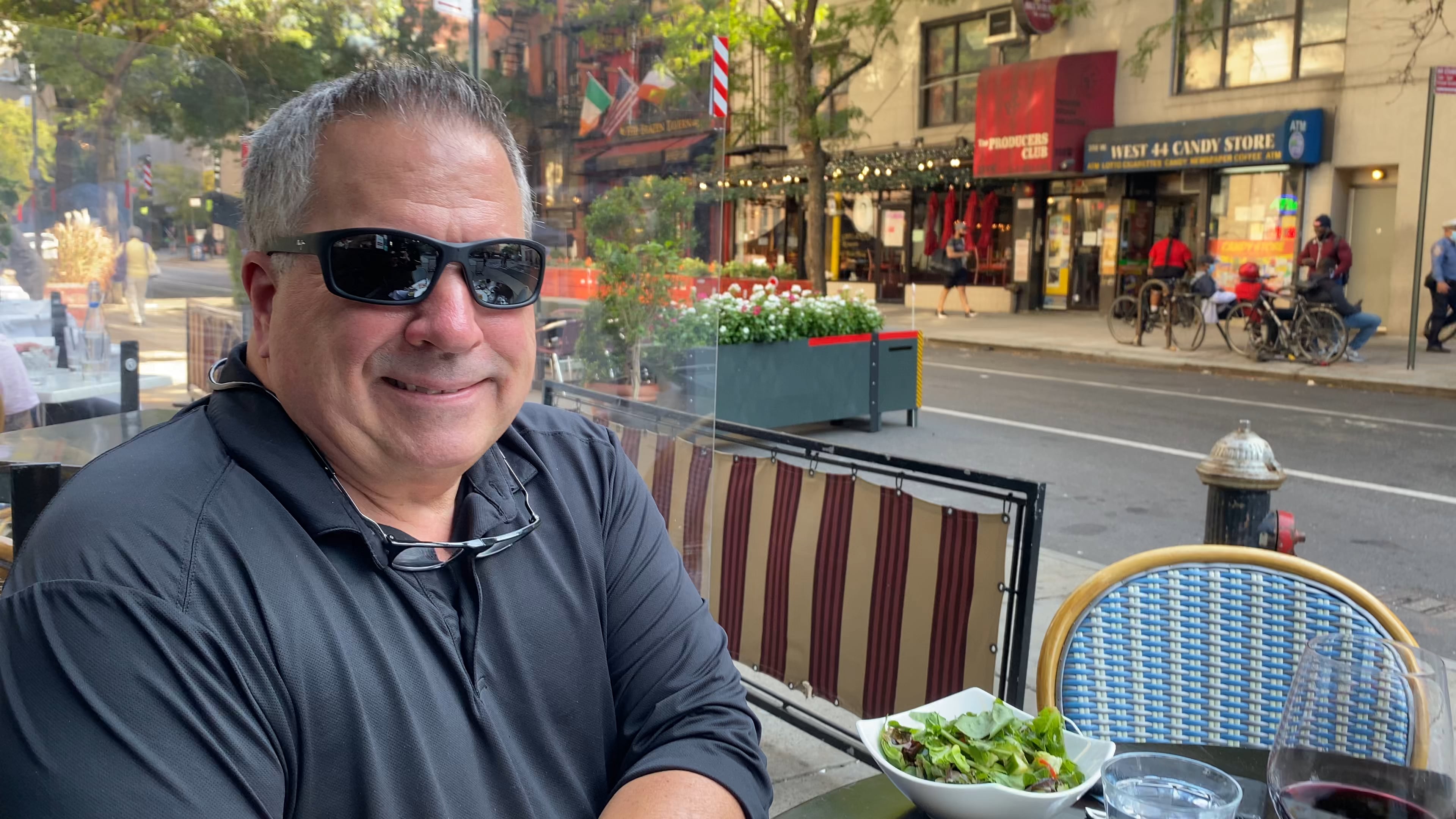 French food with John