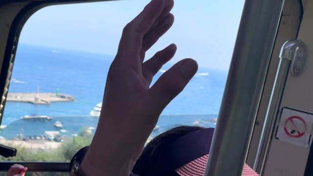 Cable to Capri, Italy
