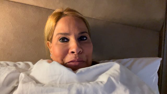 Freezing my ass off in the hotel room!