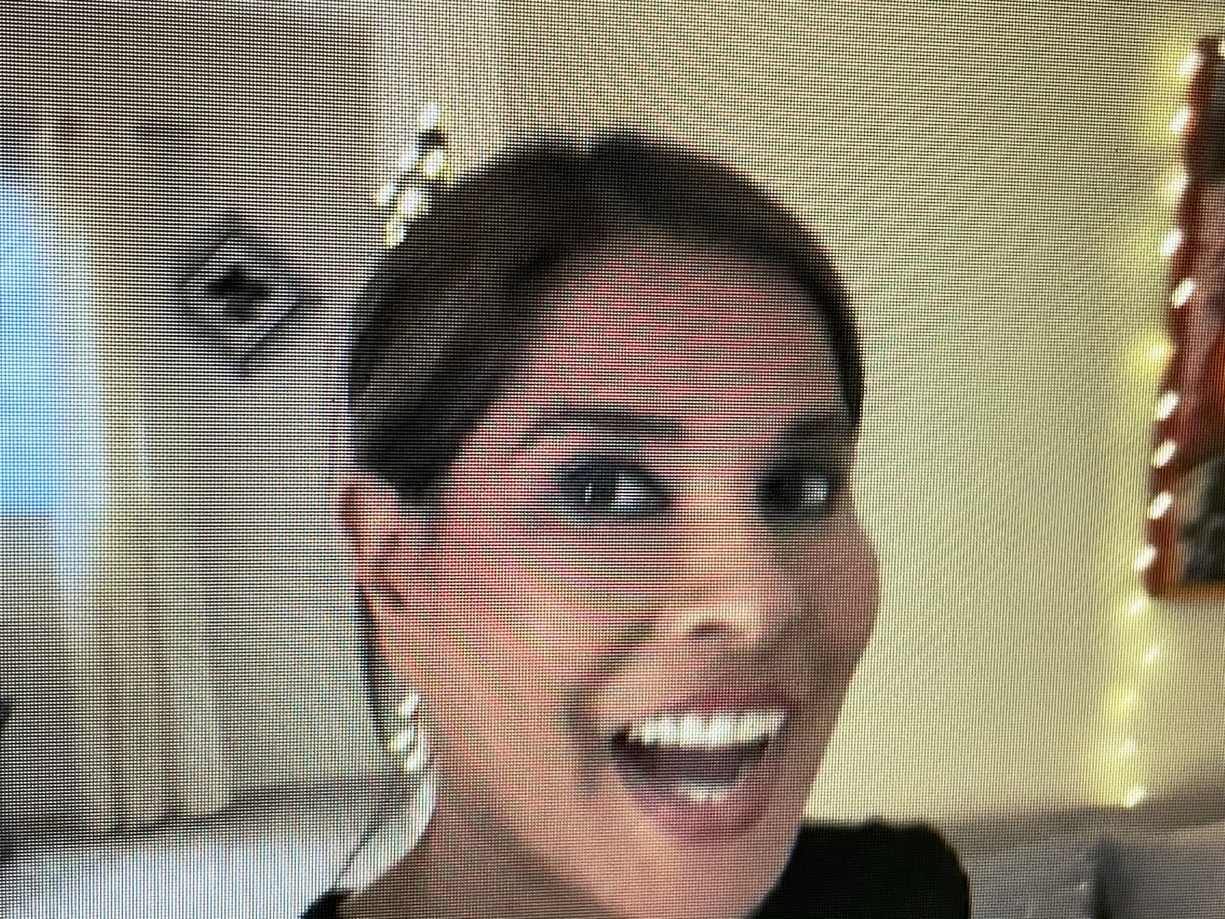 Pasta with pesto with basil from my garden