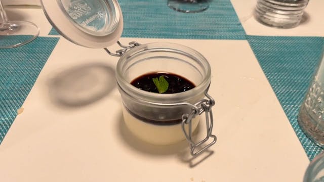 Dessert at Lucca