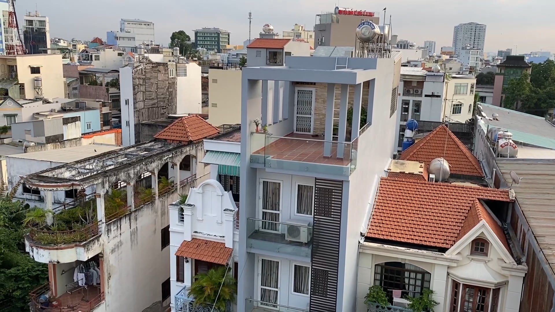 View from my hotel - in Ho chi min city or Saigon