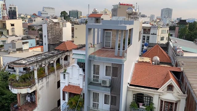 View from my hotel - in Ho chi min ci...