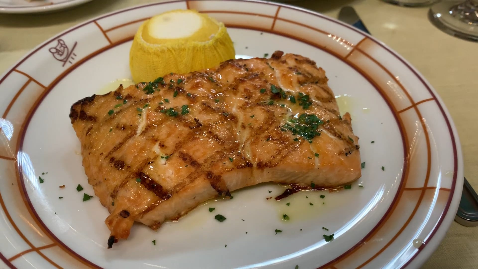 Salmon from the grill