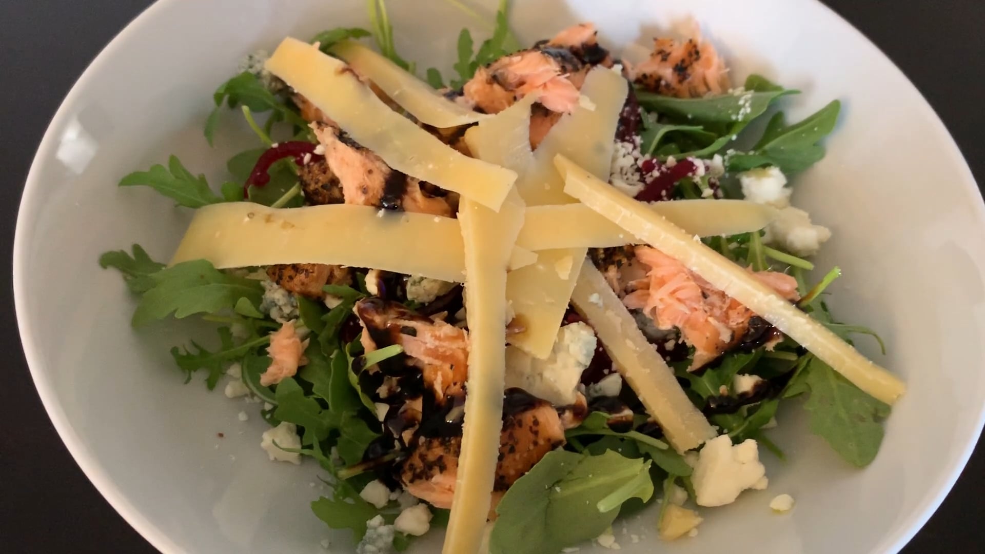 The three cheese salad