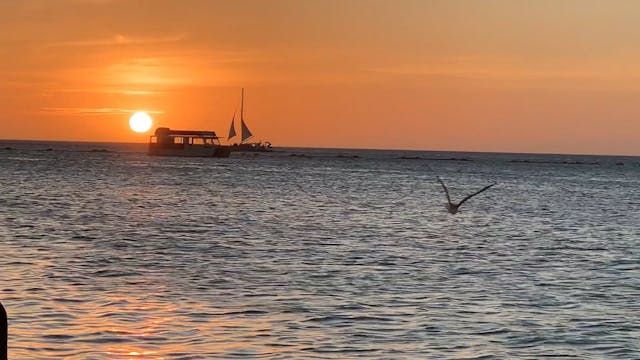 Sunset in Aruba