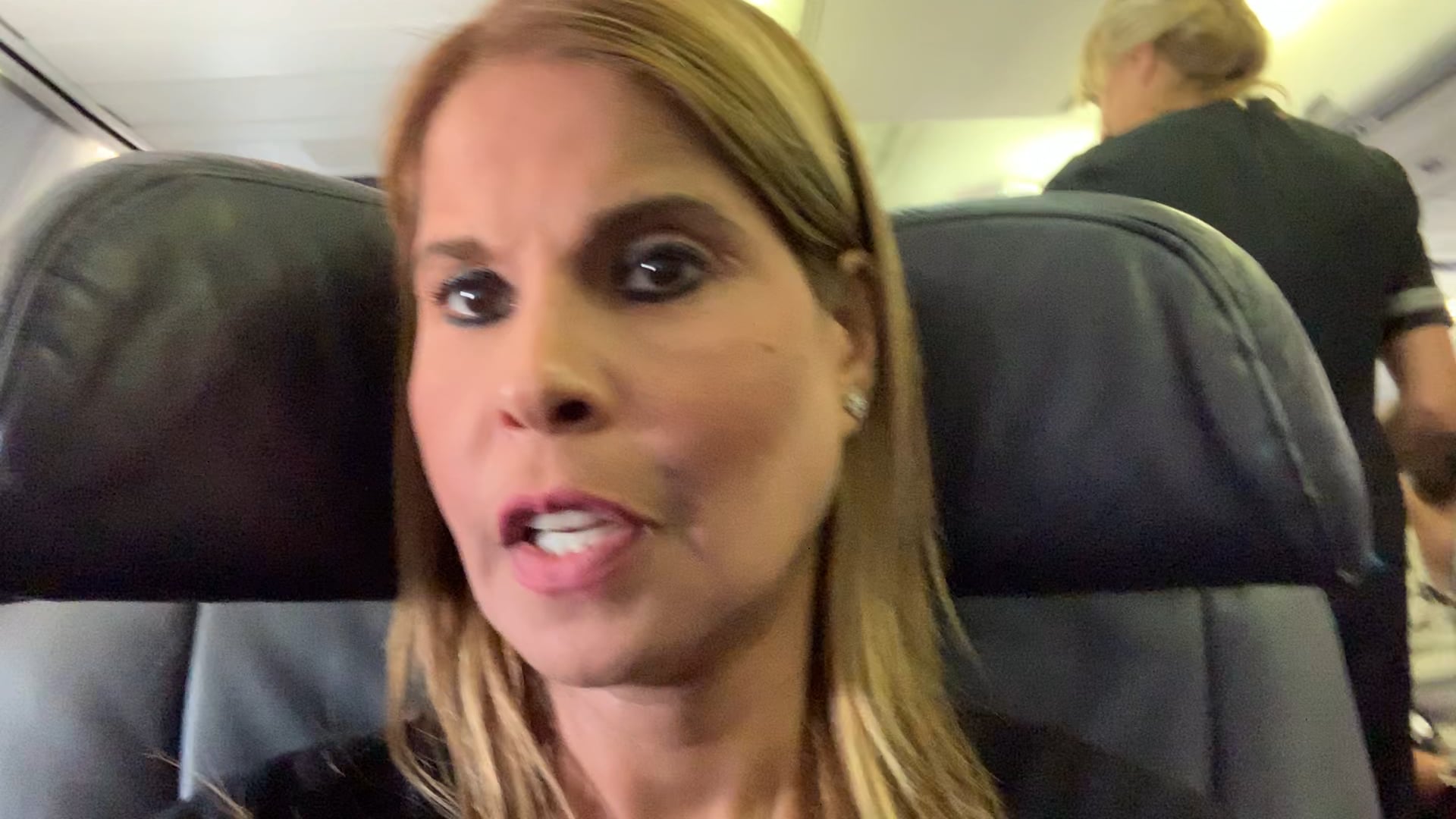 First class from Aruba to NYC