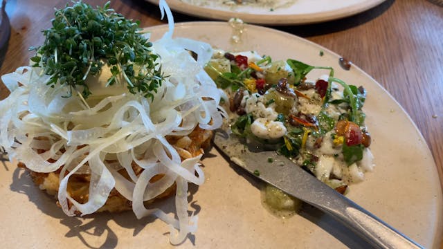 Fish after filet