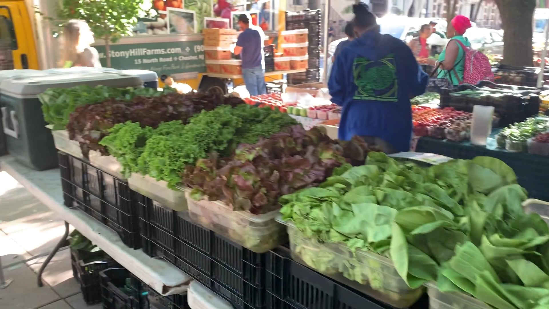 Yeah the farmers market is open