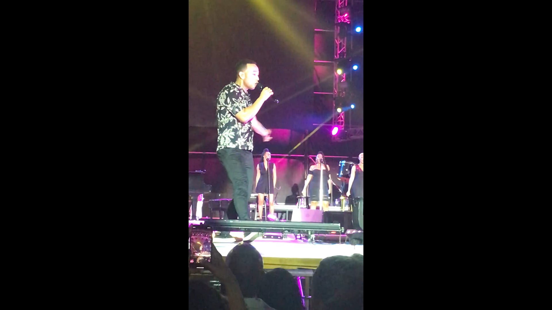 John Legend in Aruba
