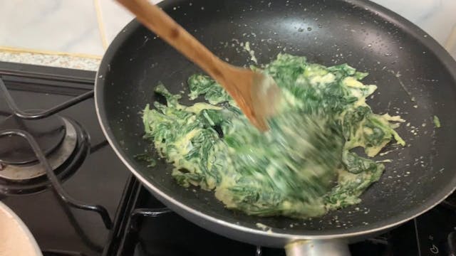 Creamy spinach