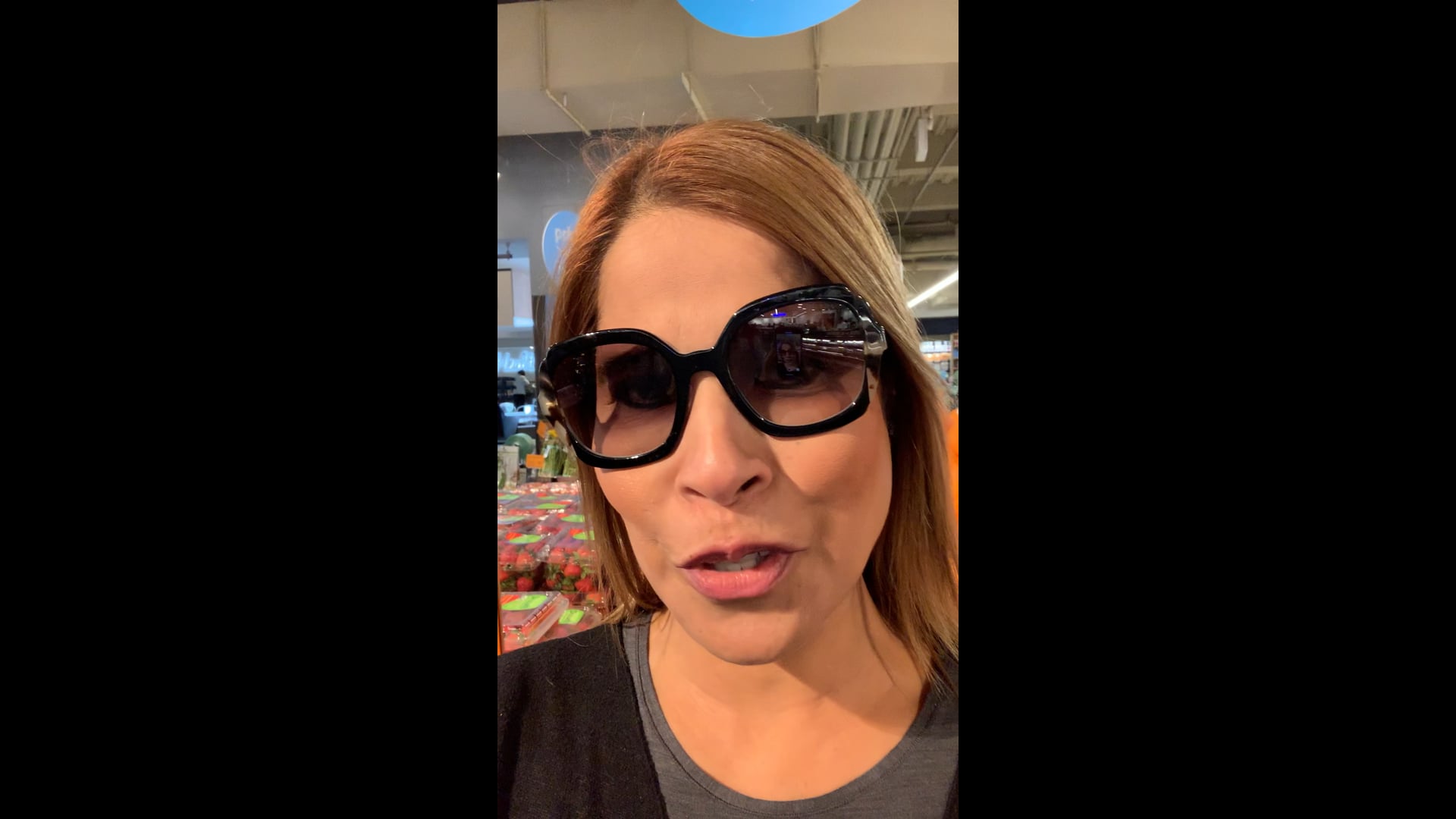 Prada and grocery shopping