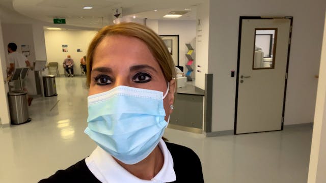 At the Lapband dokter in Brussels, Be...